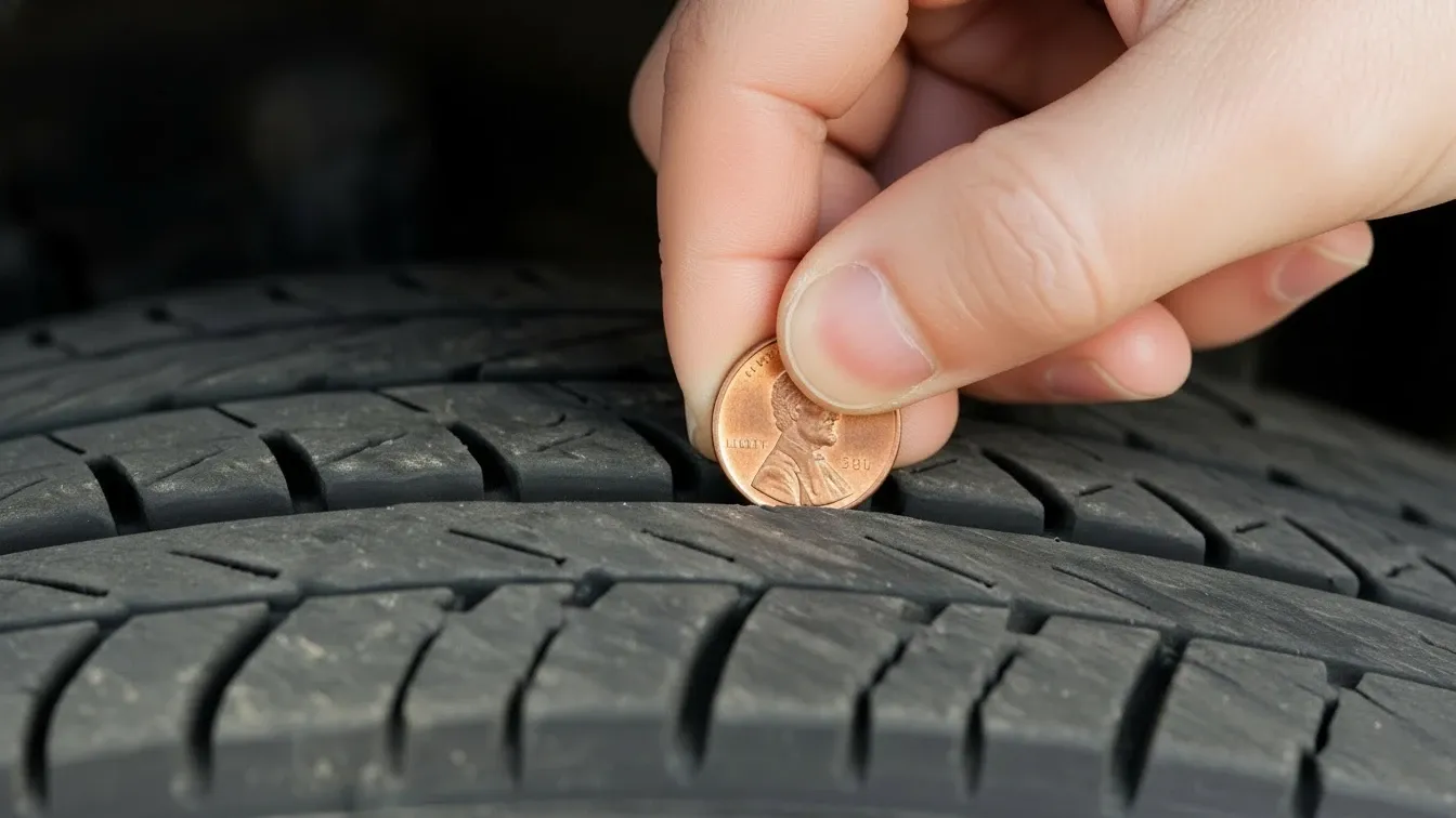 Penny test demonstration