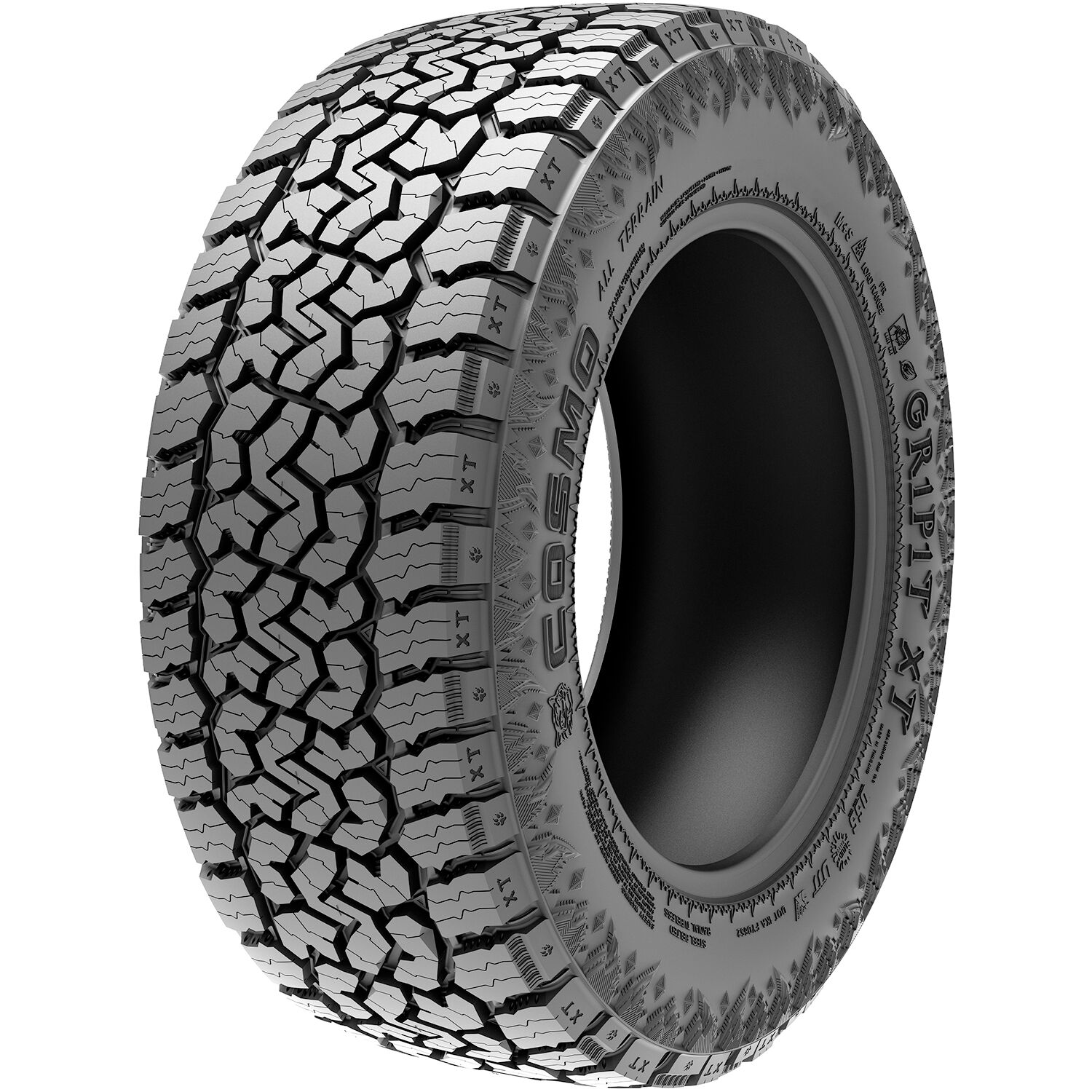 Cosmo Gripit XT 33X12.50R20 119R F (12 Ply)
