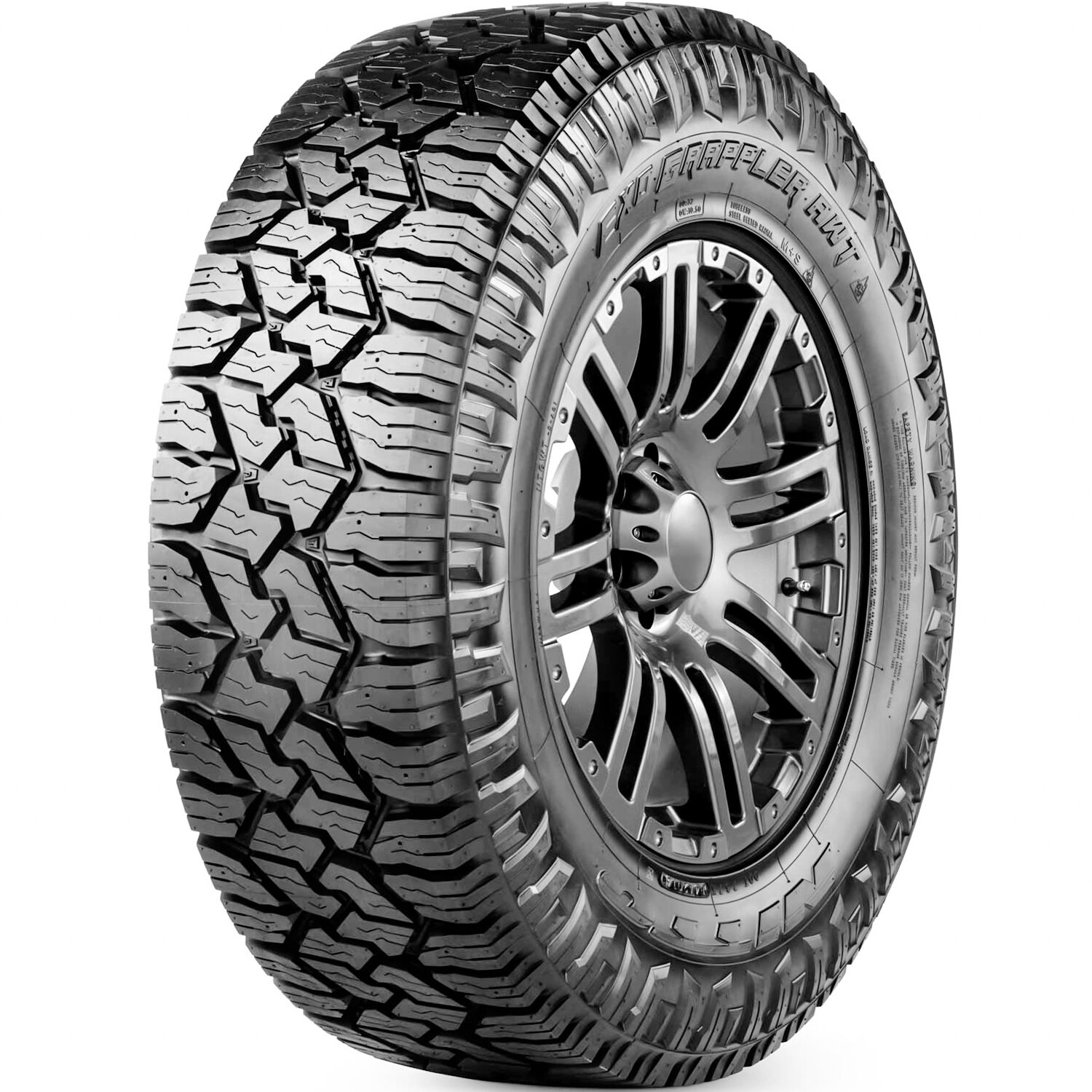 Set Of 4 Nitto Exo Grappler AWT LT 35X12.50R20 121Q E (10 Ply)