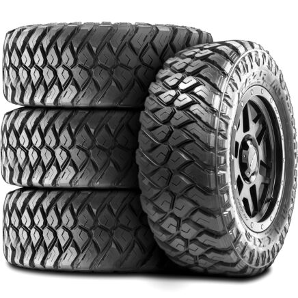 Set Of 4 Maxxis Razr MT LT 285/70R17 121/118Q E (10 Ply)