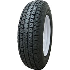 Hi-Run H180 ST 225/75D15 Boat D (8 Ply) Trailer 15x6 6x139.7 White Eight Spoke Assembly