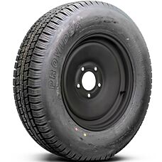 Taskmaster Provider ST All Steel, 215/75R17.5, 134/132M, H (16 Ply), 17.5x6.75, 8x165.1, Black, Solid