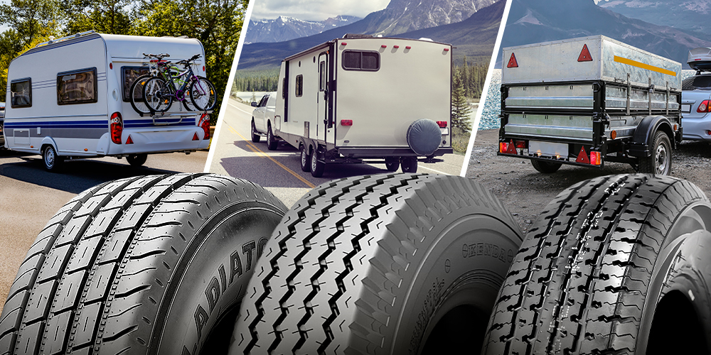 Examples of trailer tires