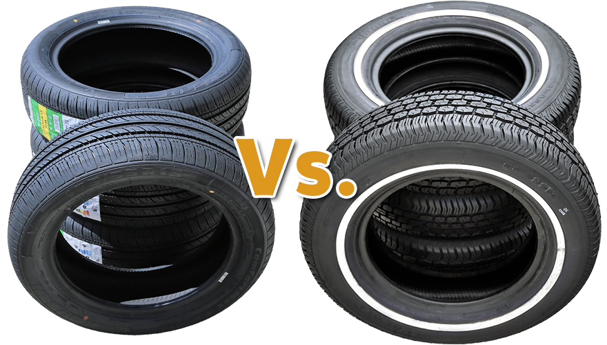 Blackwall Tires vs. White Wall Tires