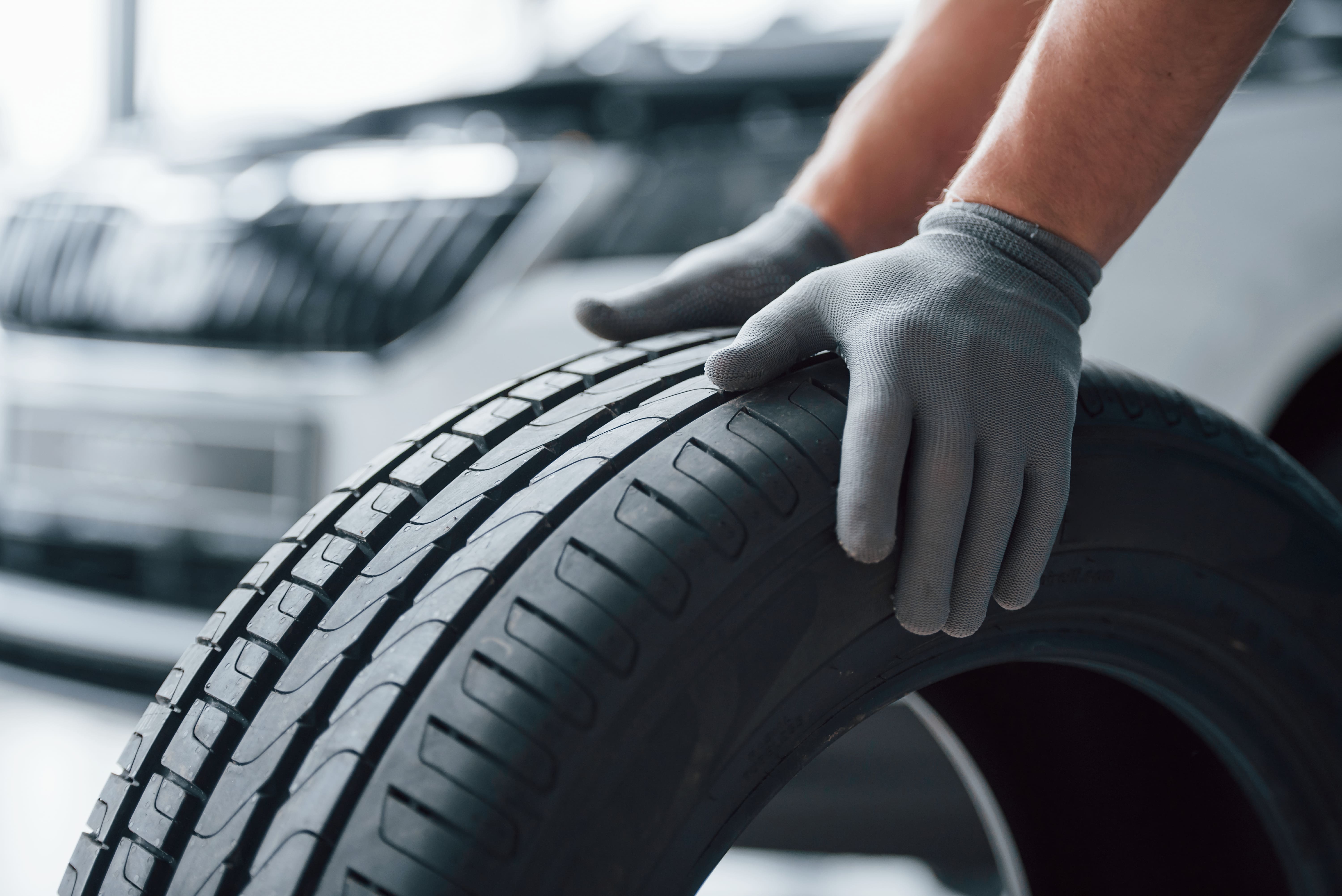 Inspecting tires