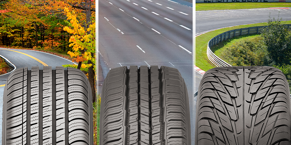 touring, highway, and performance tires