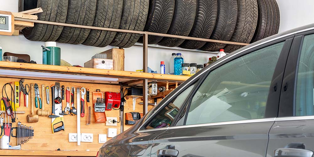 Storing tires