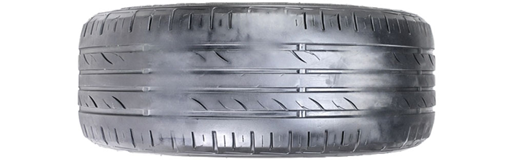 Patchy tire wear